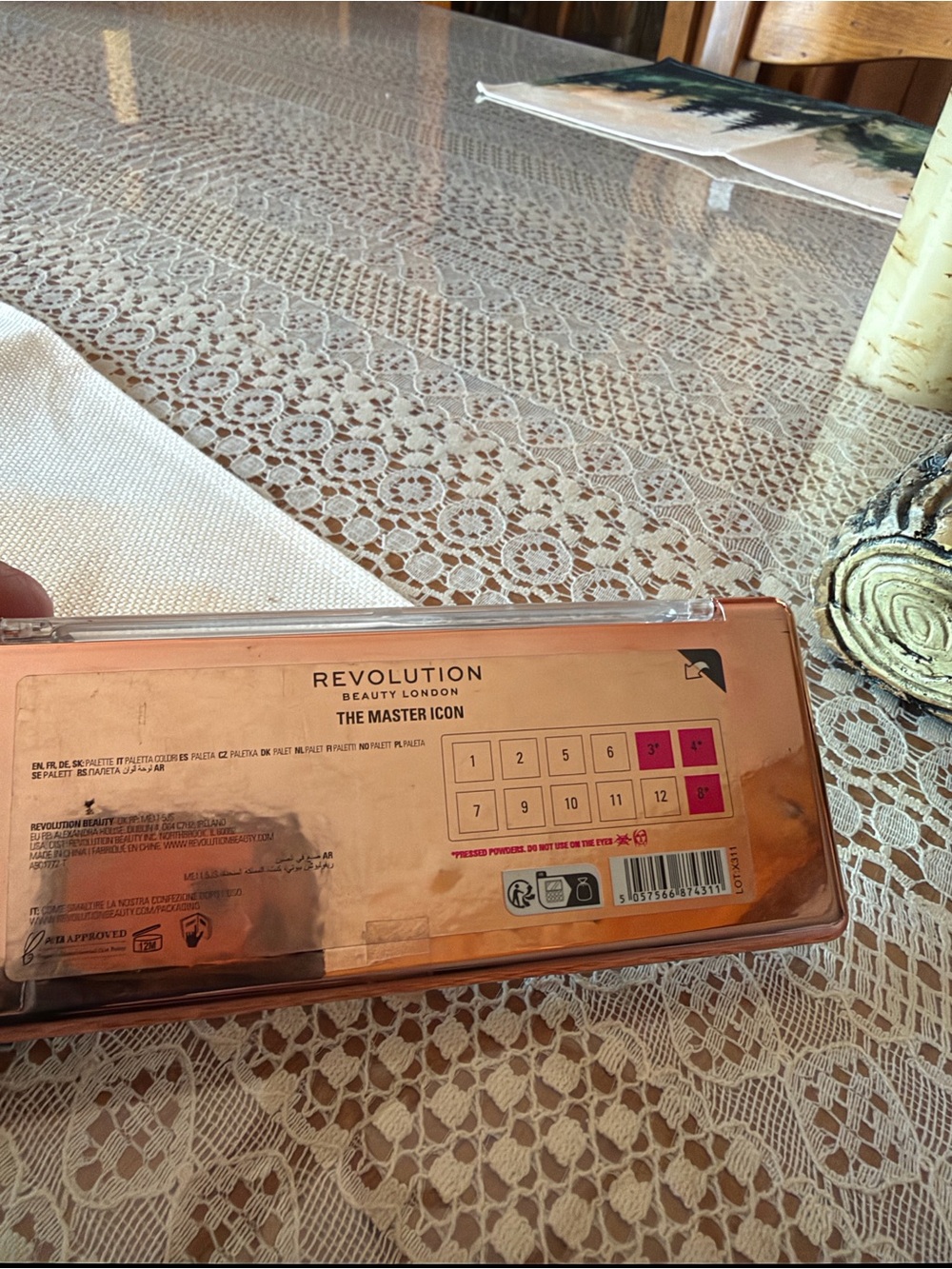 The Master Icon Eyeshadow Palette - Rose Gold